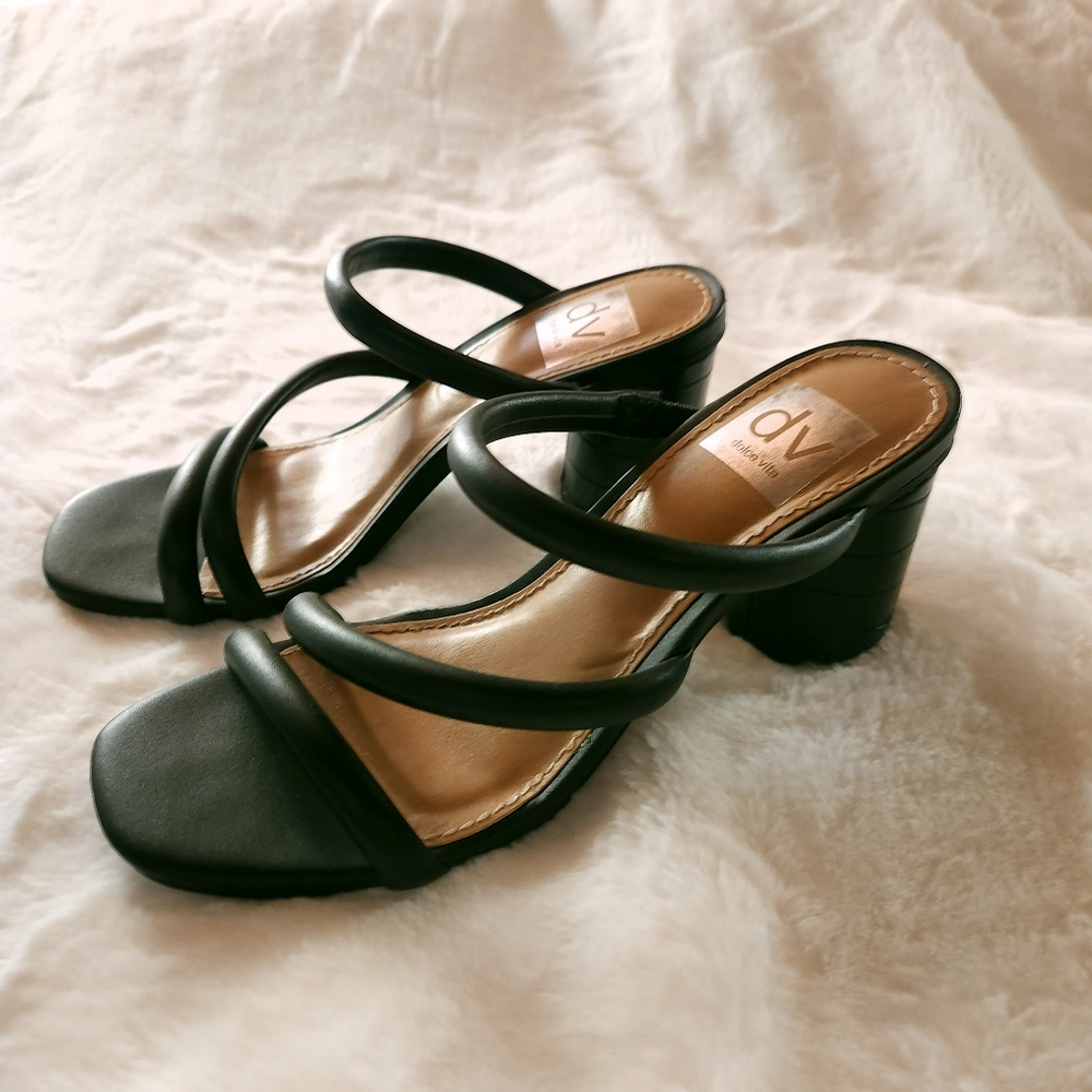 Dolce Vita Black Heels, Size 6.5
